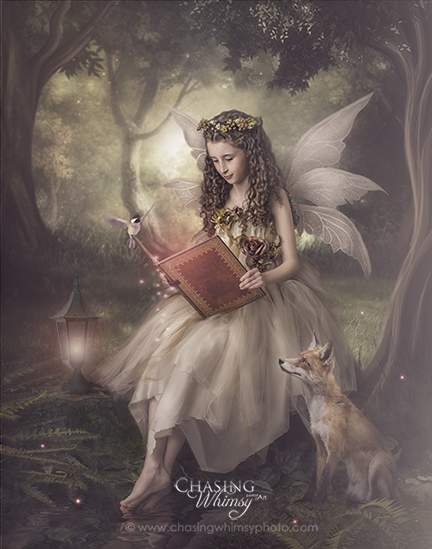 fairy with fox